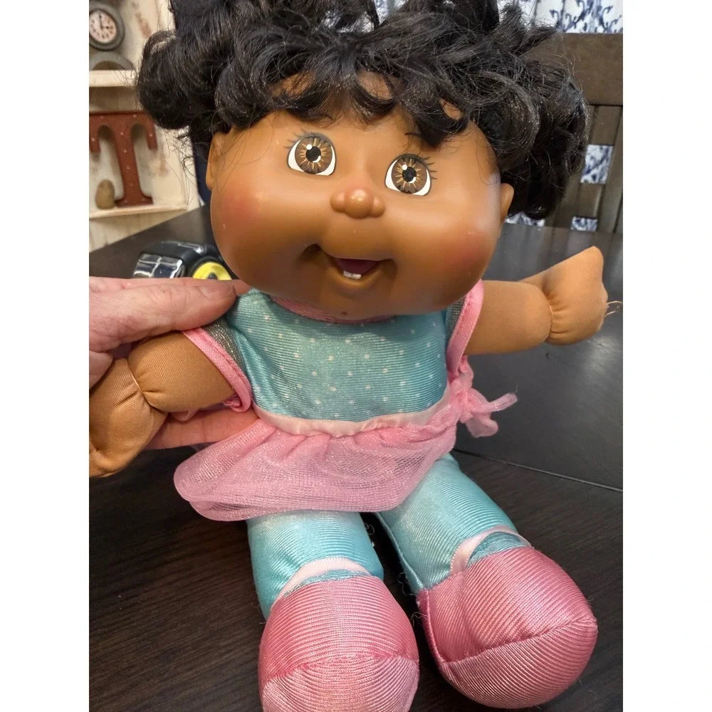 Cabbage Patch Kids CPK 12 inch Ballerina Doll Black‎ Curly Hair Brown Eyes 2019